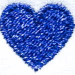 28. Blauer Glitzer